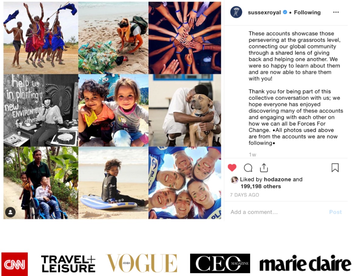 Force For Change Recognition